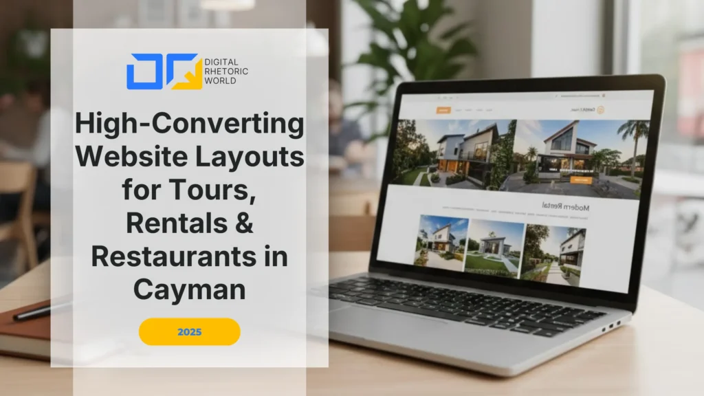 website layouts for vacation rentals in Grand Cayman